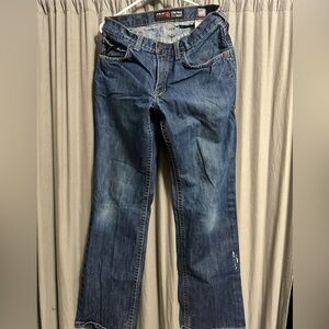 Ariat FR low rise M4 bootcut 32/34 heavy duty denim work jeans